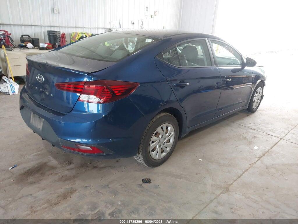 5NPD74LF2KH493416 2019 HYUNDAI ELANTRA photo no. 4