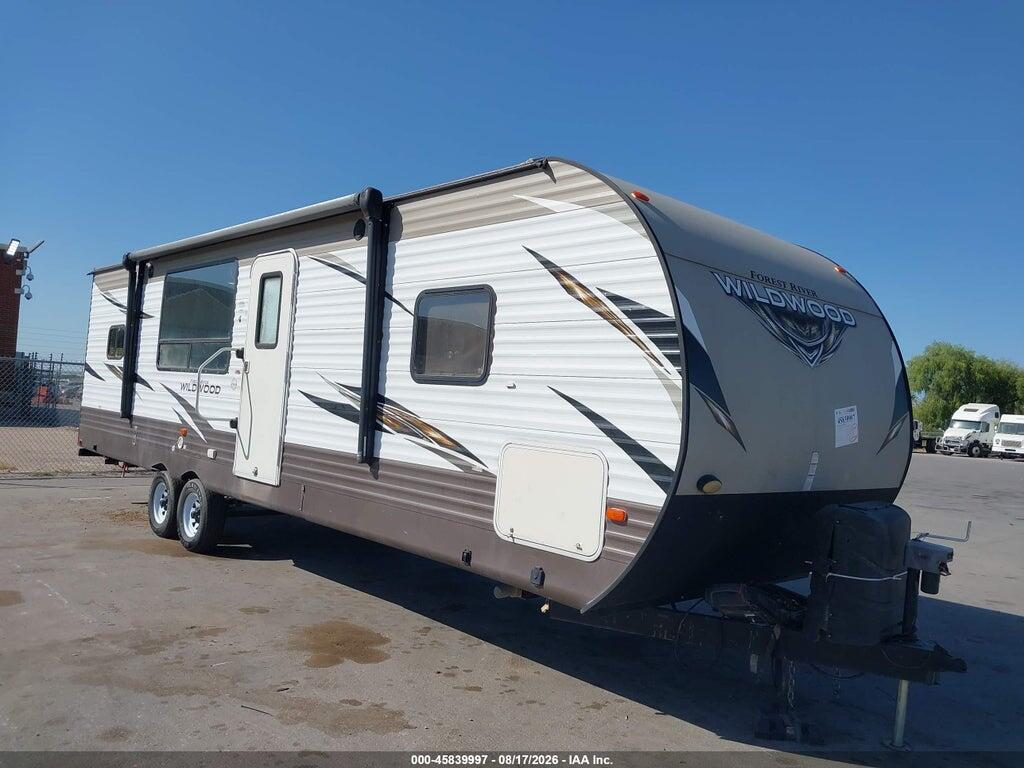 4X4TWDC2XJA263375 2018 WILDWOOD BY FOREST R TRAVEL TRAILER SERIE photo no. 1