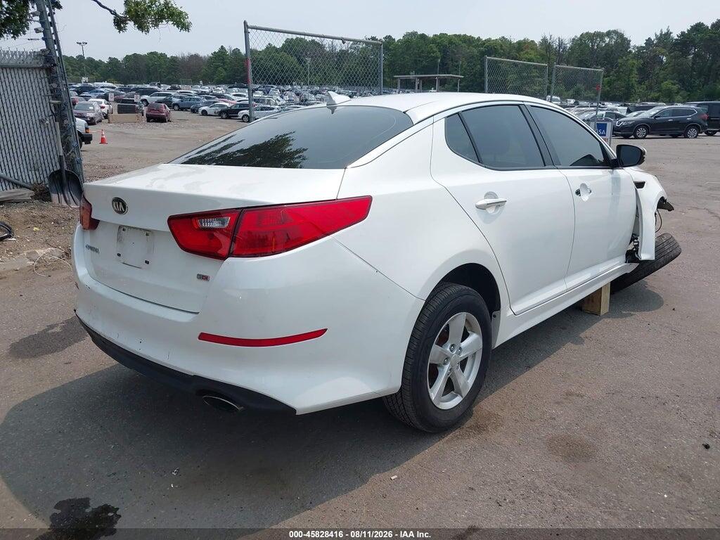 KNAGM4A74F5600874 2015 KIA OPTIMA photo no. 4