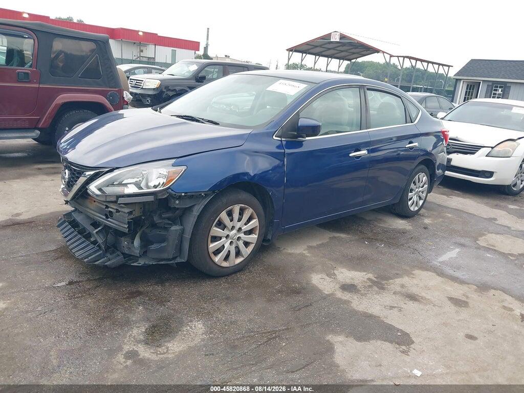 3N1AB7AP5HY214392 2017 NISSAN SENTRA photo no. 2