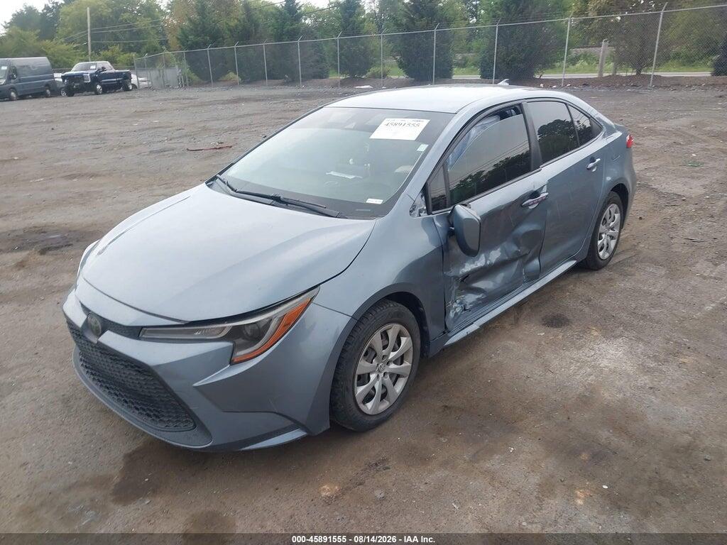 JTDEPRAE2LJ040207 2020 TOYOTA COROLLA photo no. 2