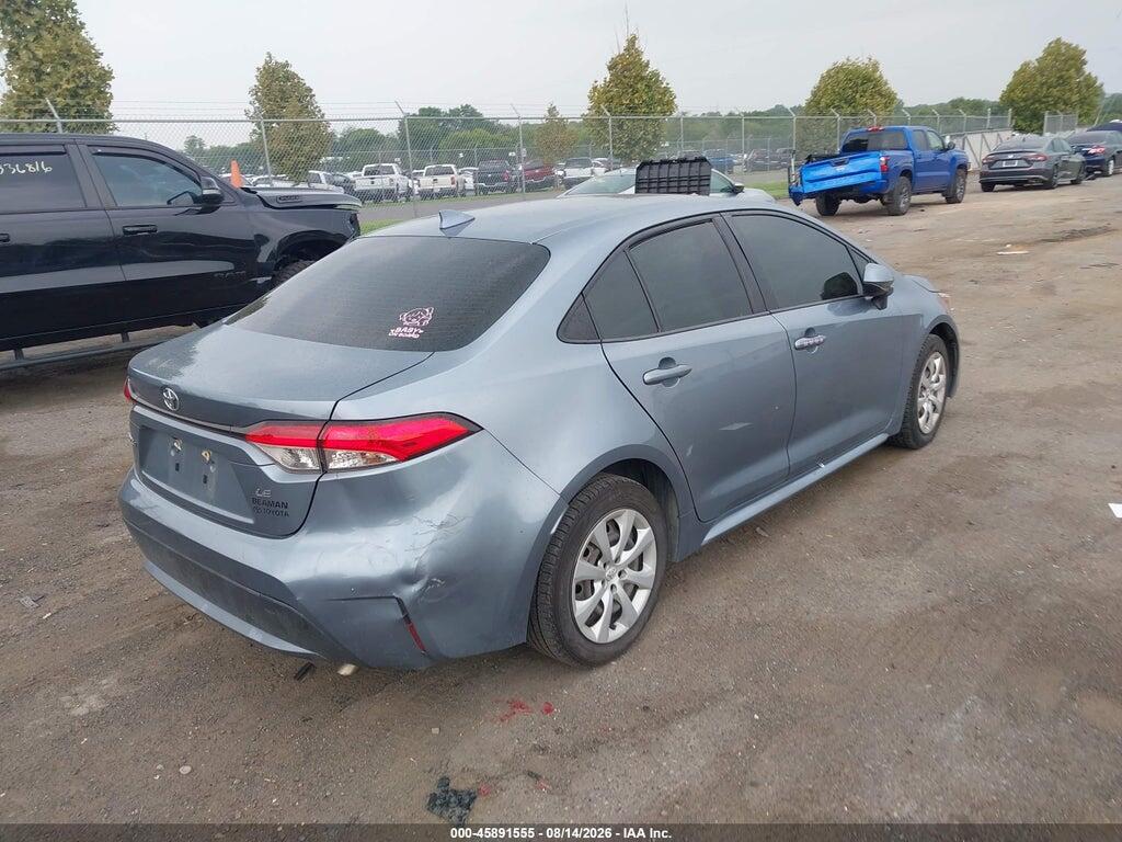 JTDEPRAE2LJ040207 2020 TOYOTA COROLLA photo no. 4