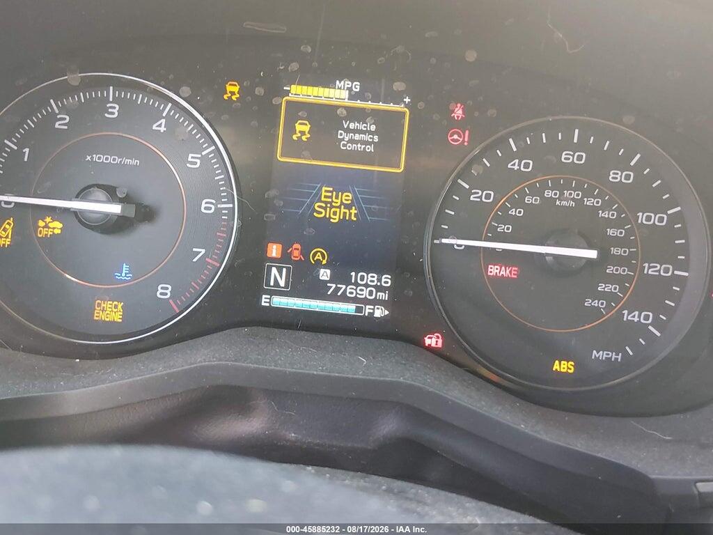 JF2GTAPC2L8215558 2020 SUBARU CROSSTREK photo no. 7