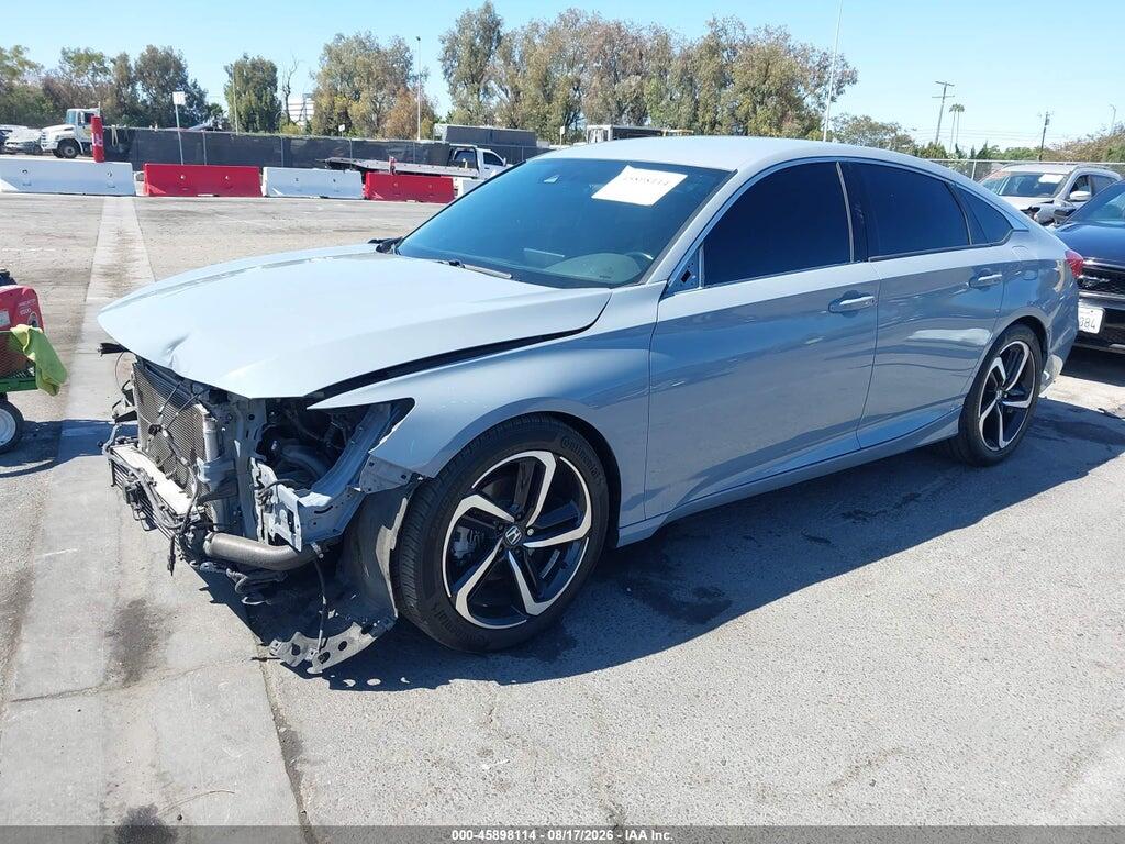 1HGCV1F39NA080407 2022 HONDA ACCORD photo no. 2