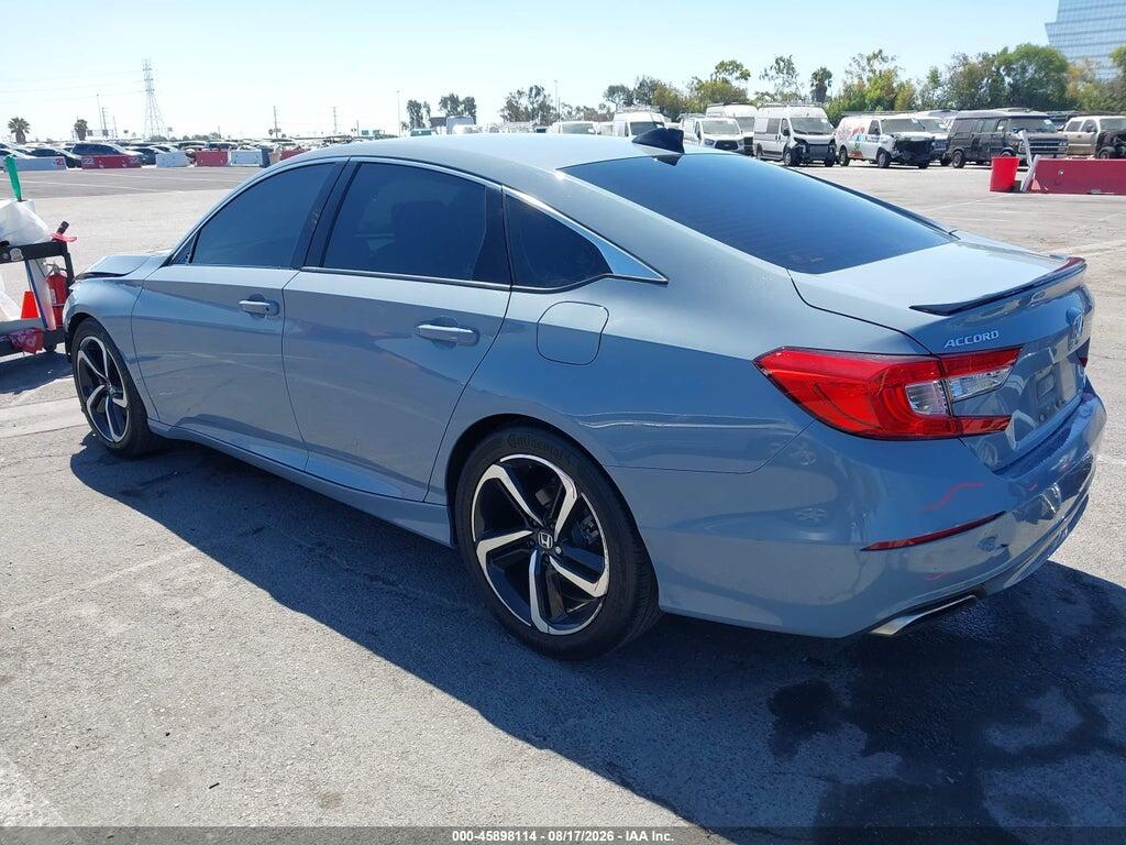1HGCV1F39NA080407 2022 HONDA ACCORD photo no. 3