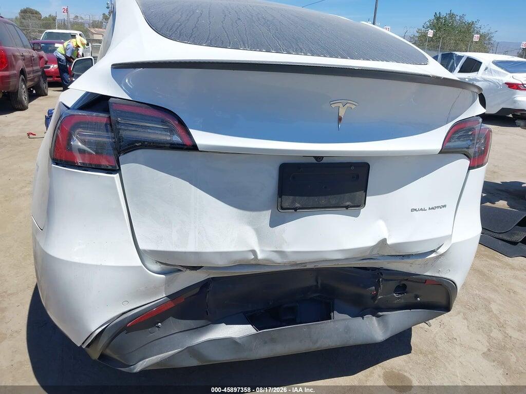 7SAYGDEE7NA010804 2022 TESLA MODEL Y photo no. 6