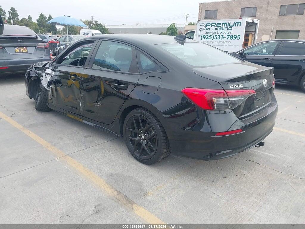 2HGFE2F5XNH558176 2022 HONDA CIVIC photo no. 3