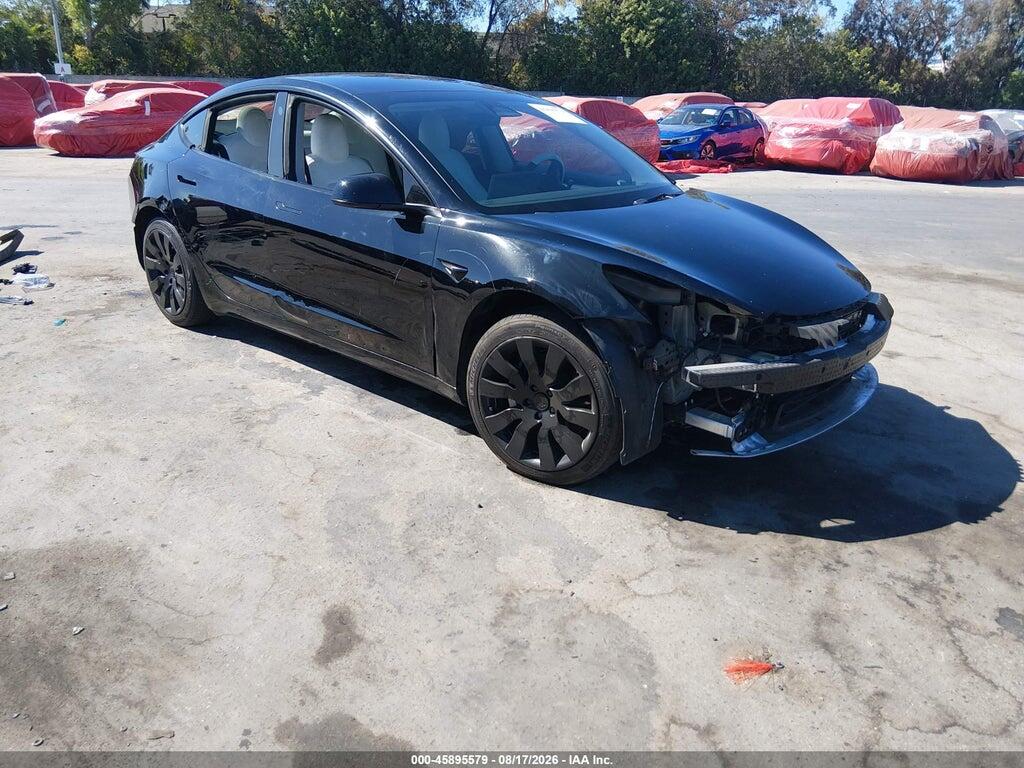 5YJ3E1EA2NF354259 2022 TESLA MODEL 3 photo no. 1