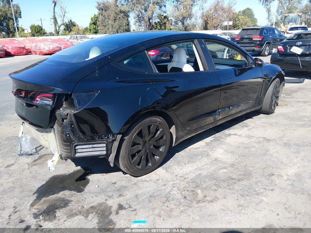 5YJ3E1EA2NF354259 2022 TESLA MODEL 3 photo no. 4