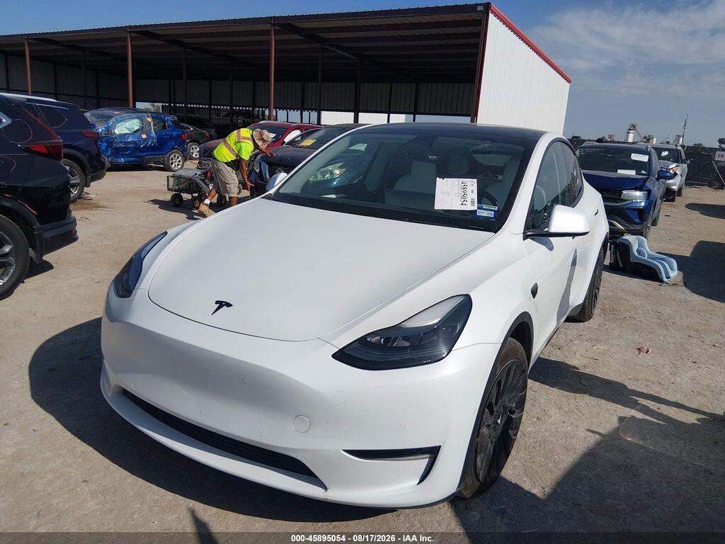 7SAYGDEE2NF542223 2022 TESLA MODEL Y photo no. 2