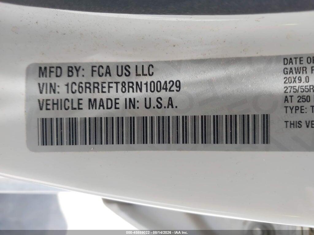 1C6RREFT8RN100429 2024 RAM 1500 photo no. 9