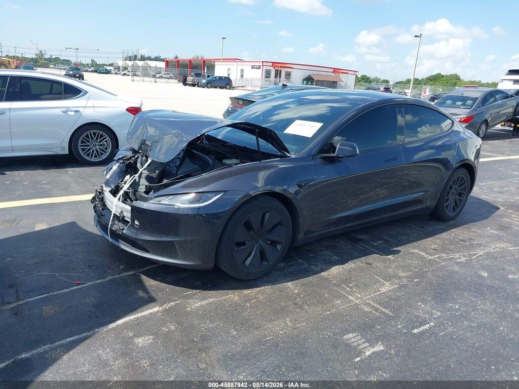 5YJ3E1EA0RF763155 2024 TESLA MODEL 3 photo no. 2