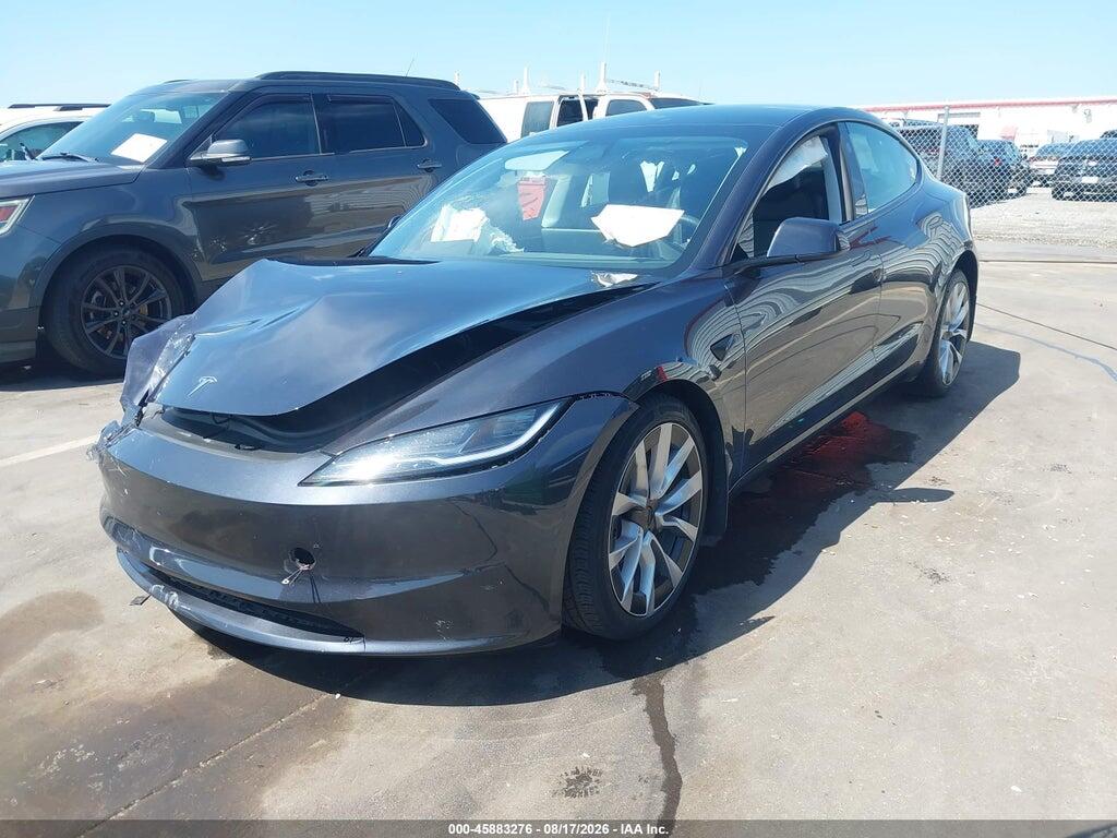 5YJ3E1EB2RF795761 2024 TESLA MODEL 3 photo no. 2