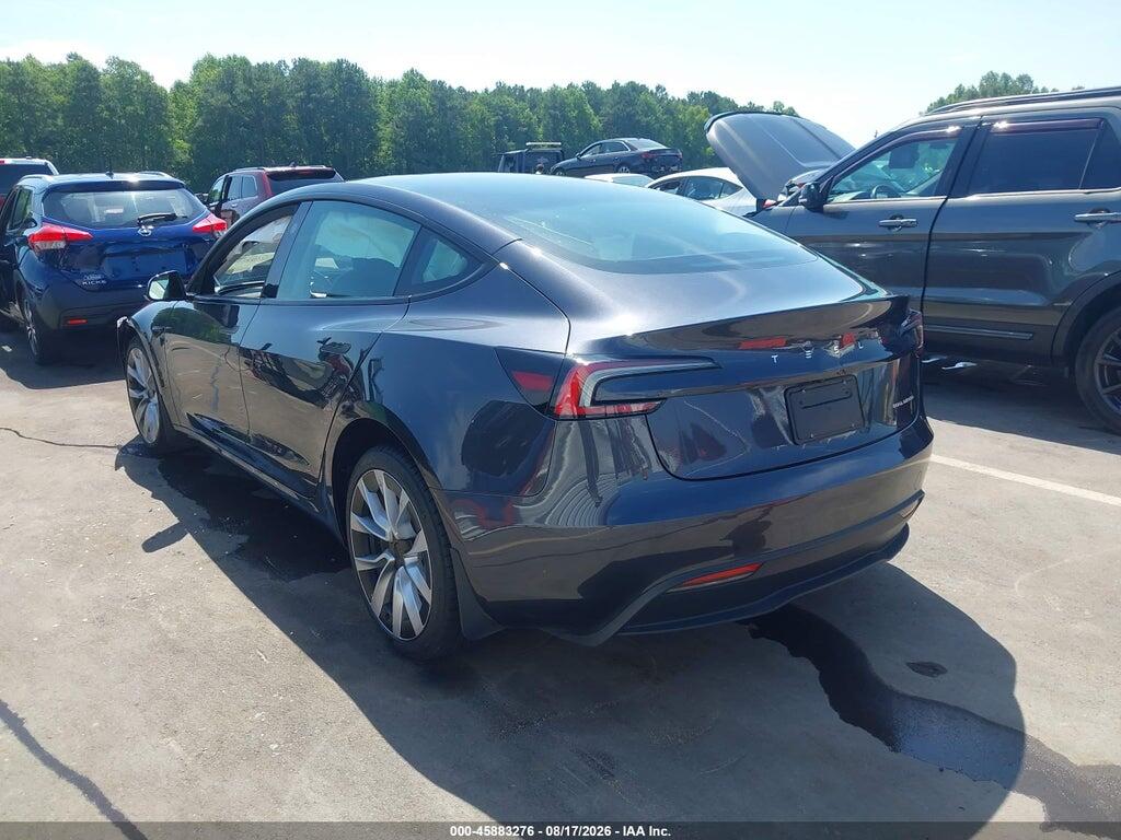 5YJ3E1EB2RF795761 2024 TESLA MODEL 3 photo no. 3