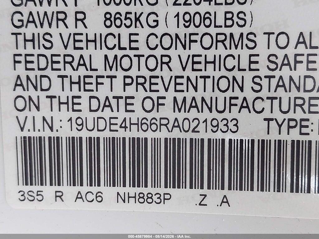 19UDE4H66RA021933 2024 ACURA INTEGRA photo no. 9