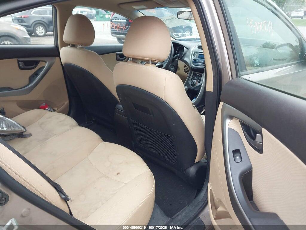 5NPDH4AE4DH415486 2013 HYUNDAI ELANTRA photo no. 8