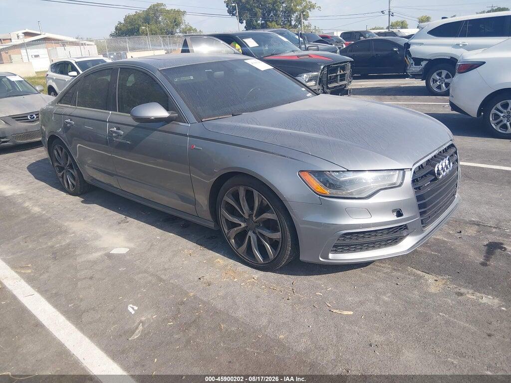 WAUHGAFCXDN124319 2013 AUDI A6 photo no. 1