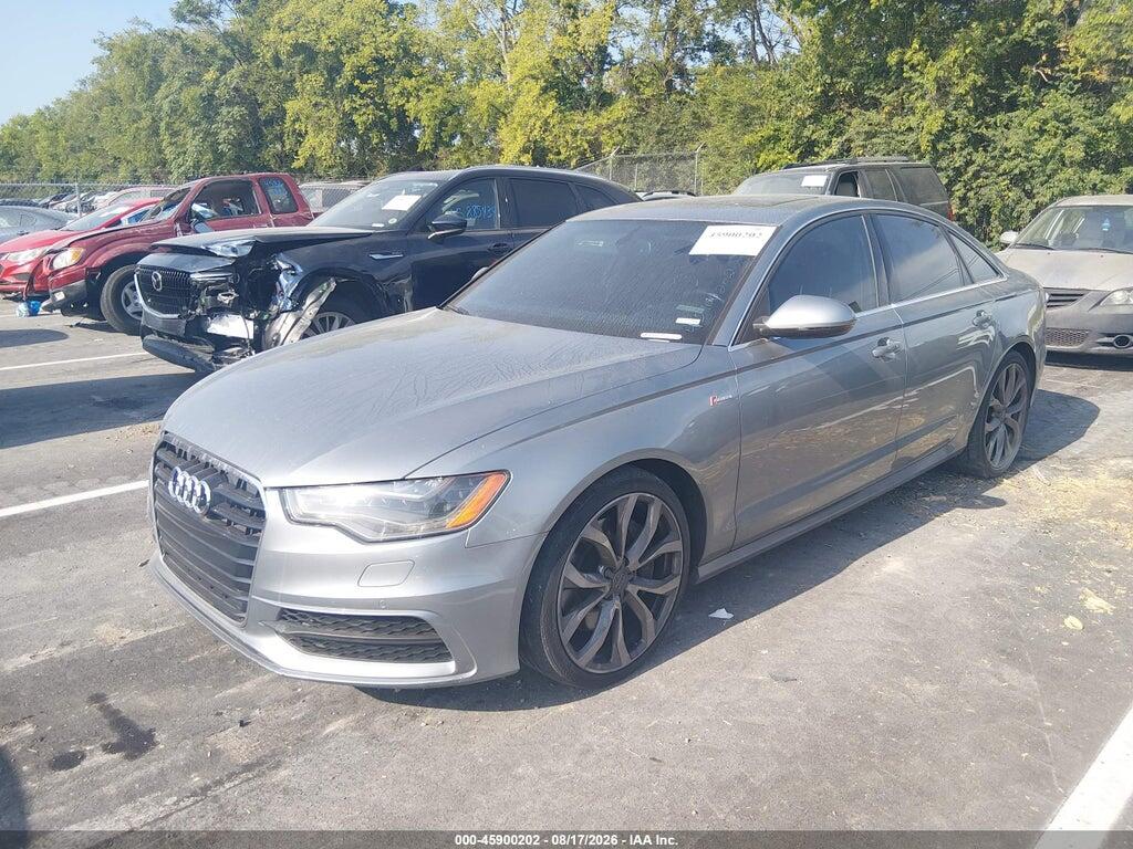 WAUHGAFCXDN124319 2013 AUDI A6 photo no. 2