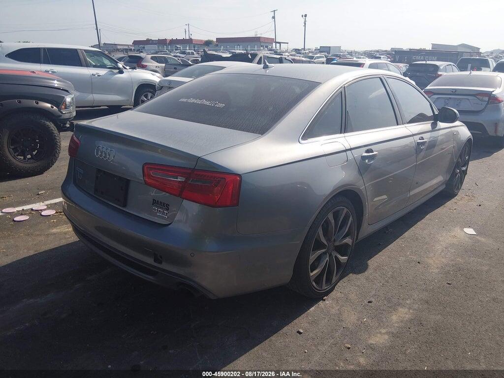 WAUHGAFCXDN124319 2013 AUDI A6 photo no. 4