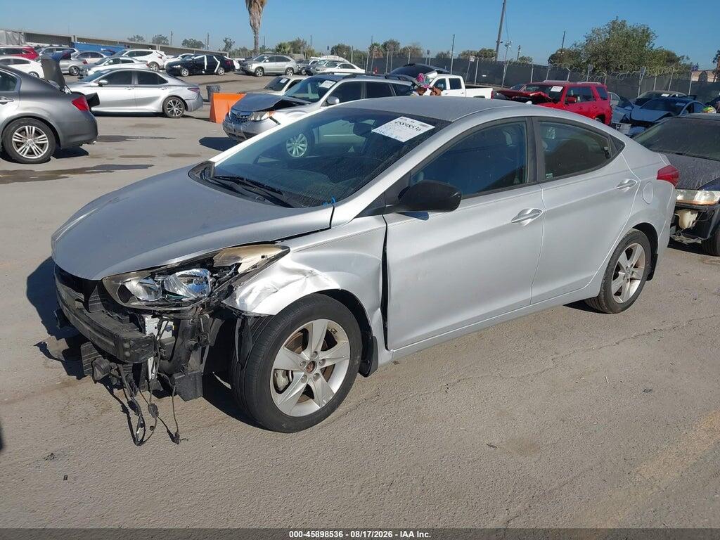 KMHDH4AE0DU731985 2013 HYUNDAI ELANTRA photo no. 2