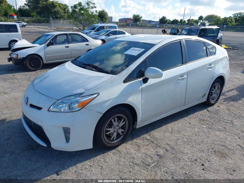 JTDKN3DU2D5542993 2013 TOYOTA PRIUS photo no. 2