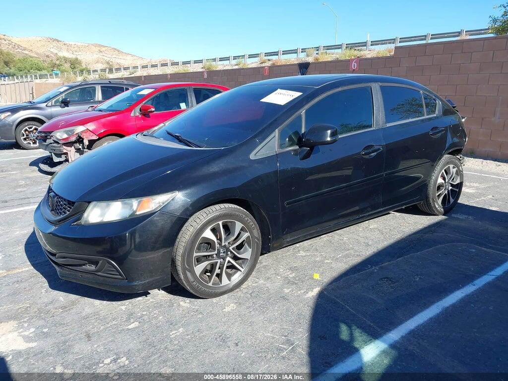 19XFB2F81DE220998 2013 HONDA CIVIC photo no. 2