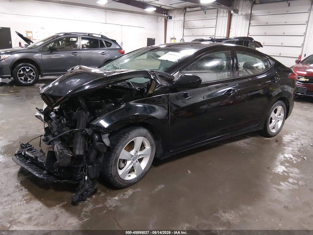 KMHDH4AE8DU978686 2013 HYUNDAI ELANTRA photo no. 2
