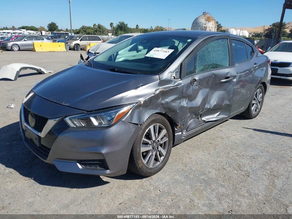 3N1CN8EV2LL827557 2020 NISSAN VERSA photo no. 2