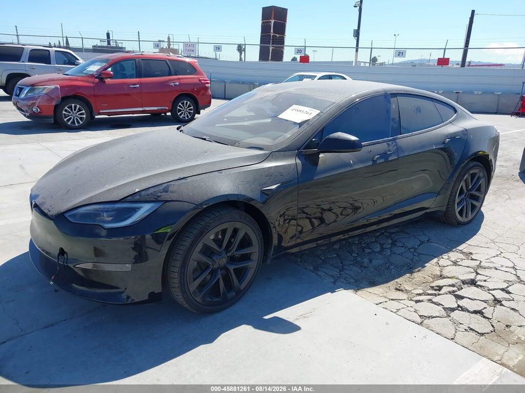 5YJSA1E58NF487473 2022 TESLA MODEL S photo no. 2
