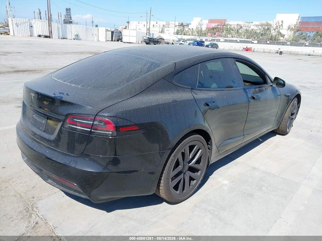 5YJSA1E58NF487473 2022 TESLA MODEL S photo no. 4