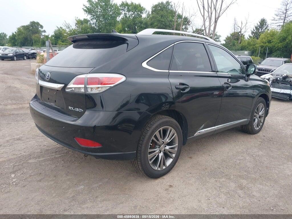 JTJBC1BA9D2442021 2013 LEXUS RX 450H photo no. 4
