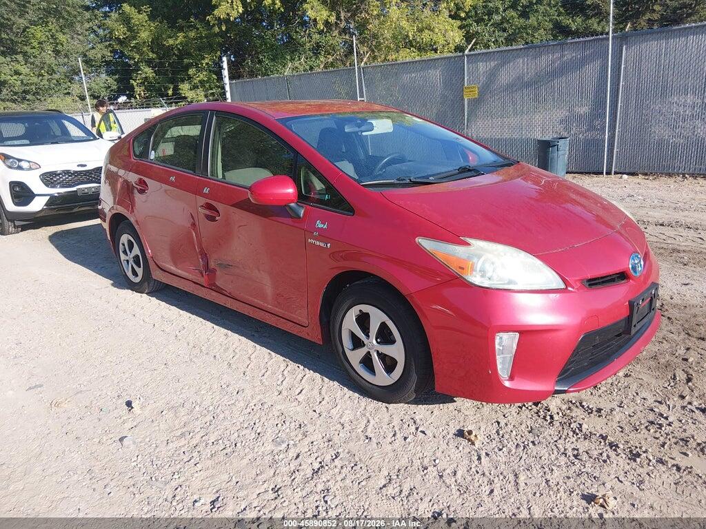 JTDKN3DU1D1703535 2013 TOYOTA PRIUS photo no. 1