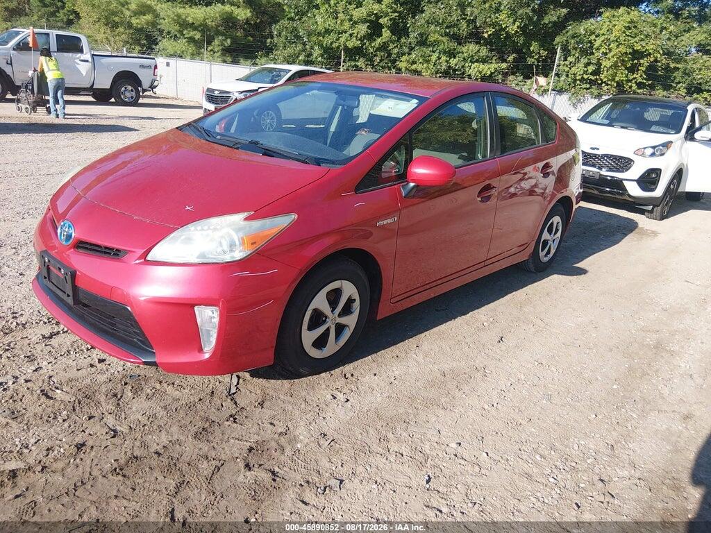 JTDKN3DU1D1703535 2013 TOYOTA PRIUS photo no. 2