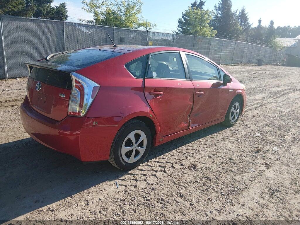 JTDKN3DU1D1703535 2013 TOYOTA PRIUS photo no. 4