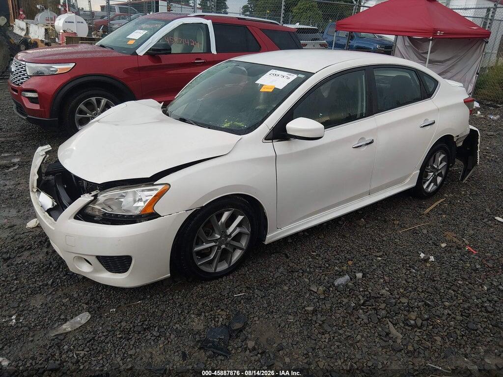 3N1AB7AP2DL714856 2013 NISSAN SENTRA photo no. 2