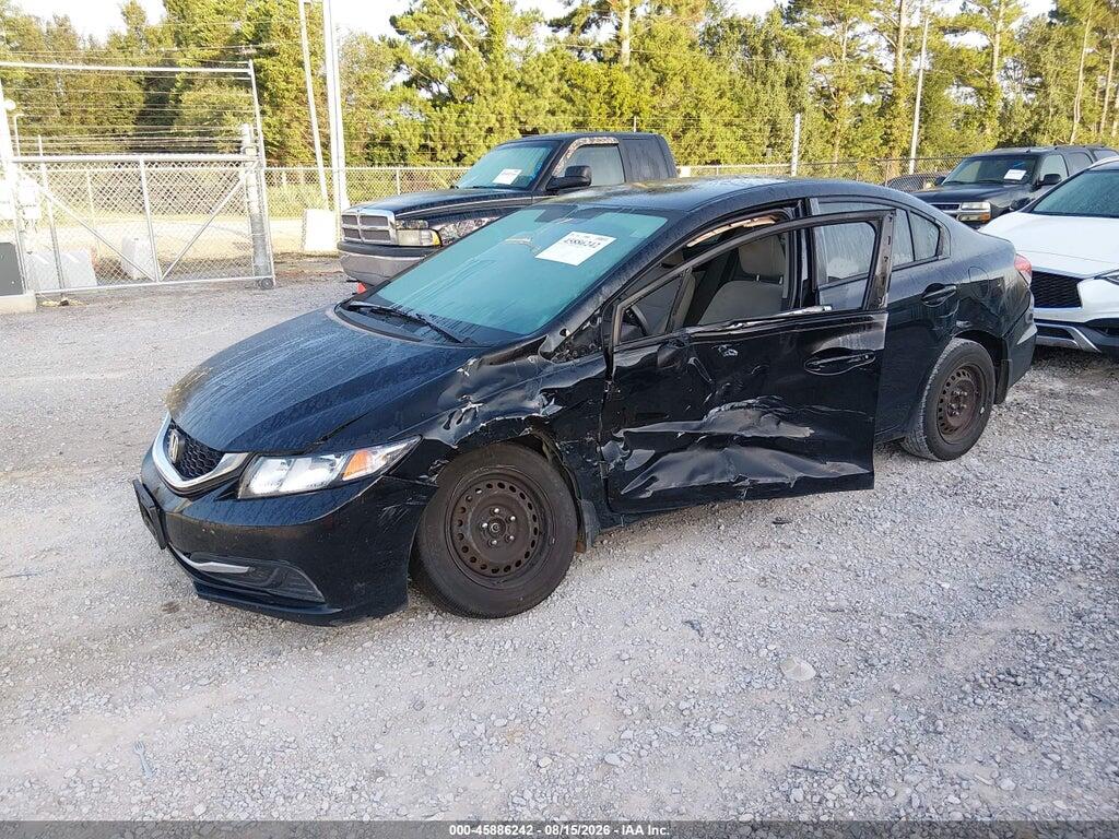 19XFB2F58DE018150 2013 HONDA CIVIC photo no. 2