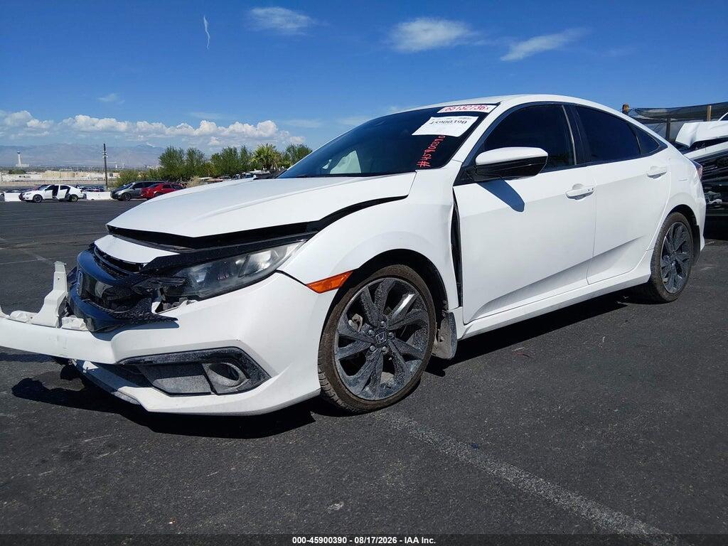 19XFC2F81ME003674 2021 HONDA CIVIC photo no. 2