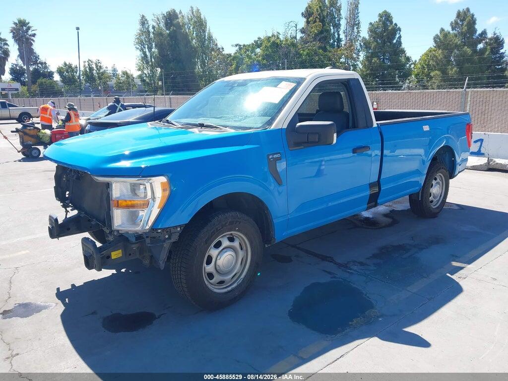 1FTMF1CB8MKE59211 2021 FORD F-150 photo no. 2