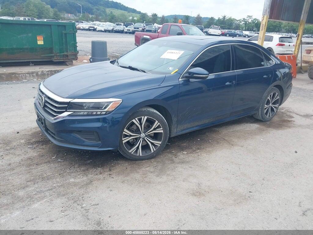 1VWSA7A31MC013672 2021 VOLKSWAGEN PASSAT photo no. 2