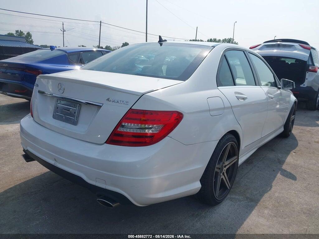 WDDGF8AB1DR260281 2013 MERCEDES-BENZ C 300 photo no. 4