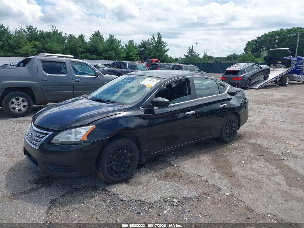 3N1AB7AP0DL733440 2013 NISSAN SENTRA photo no. 2