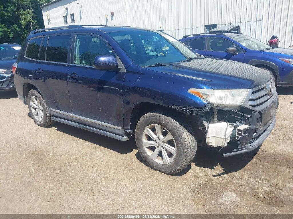5TDBK3EH2DS183276 2013 TOYOTA HIGHLANDER photo no. 1