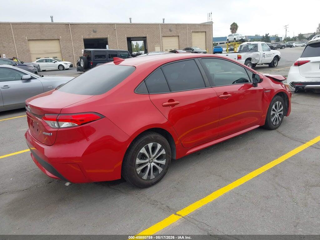 JTDEAMDEXMJ014021 2021 TOYOTA COROLLA photo no. 4