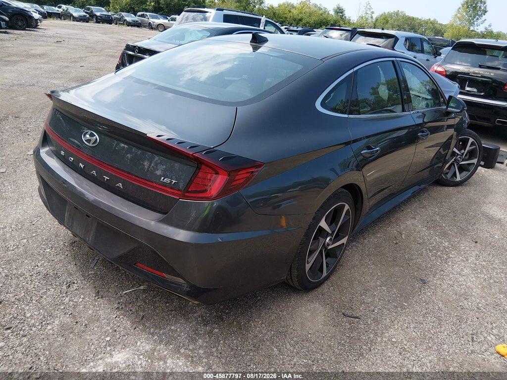 5NPEJ4J27MH107436 2021 HYUNDAI SONATA photo no. 4