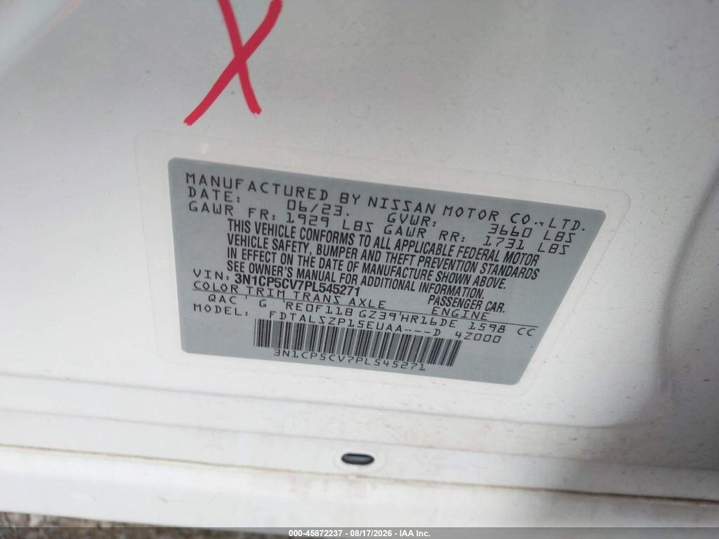 3N1CP5CV7PL545271 2023 NISSAN KICKS photo no. 9