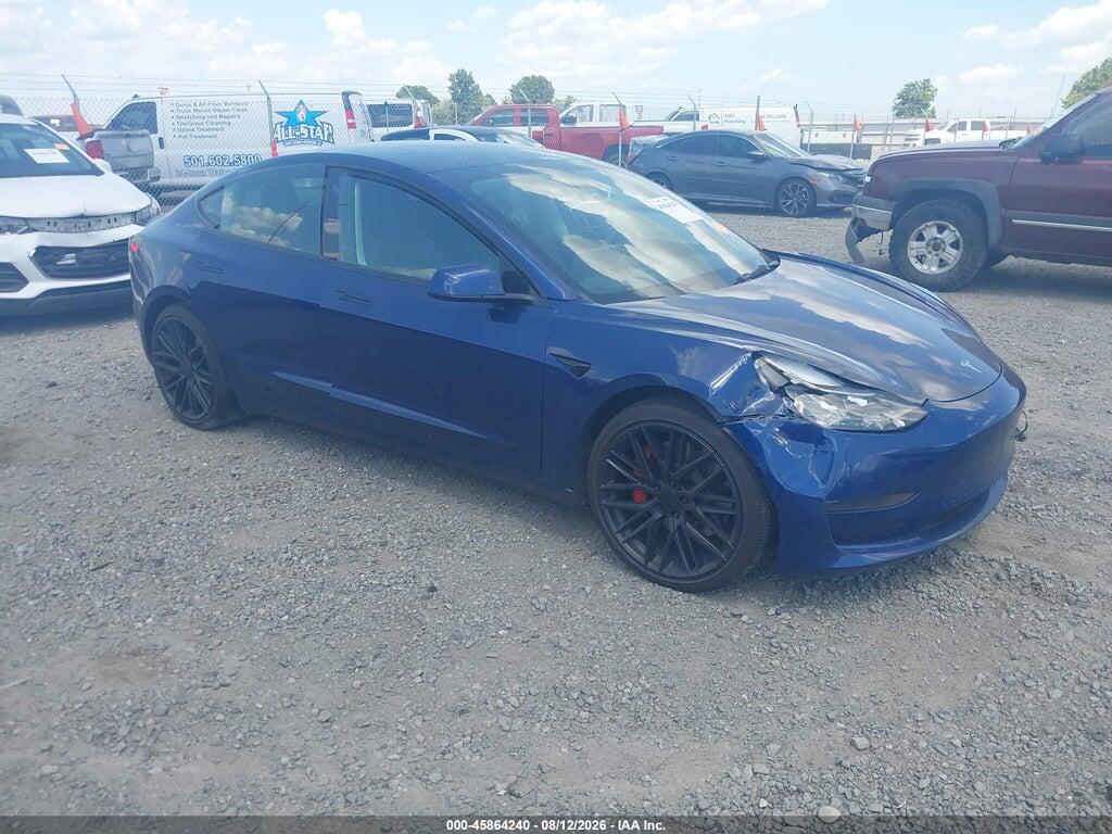 5YJ3E1EC2PF480710 2023 TESLA MODEL 3 photo no. 1
