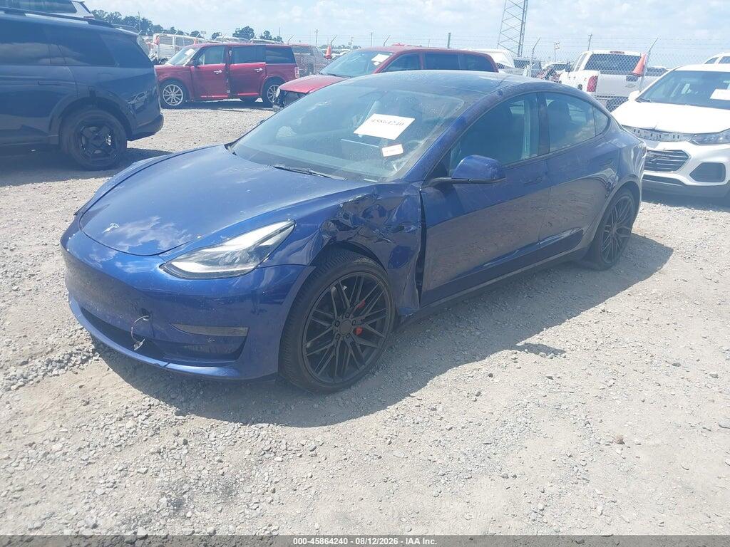 5YJ3E1EC2PF480710 2023 TESLA MODEL 3 photo no. 2