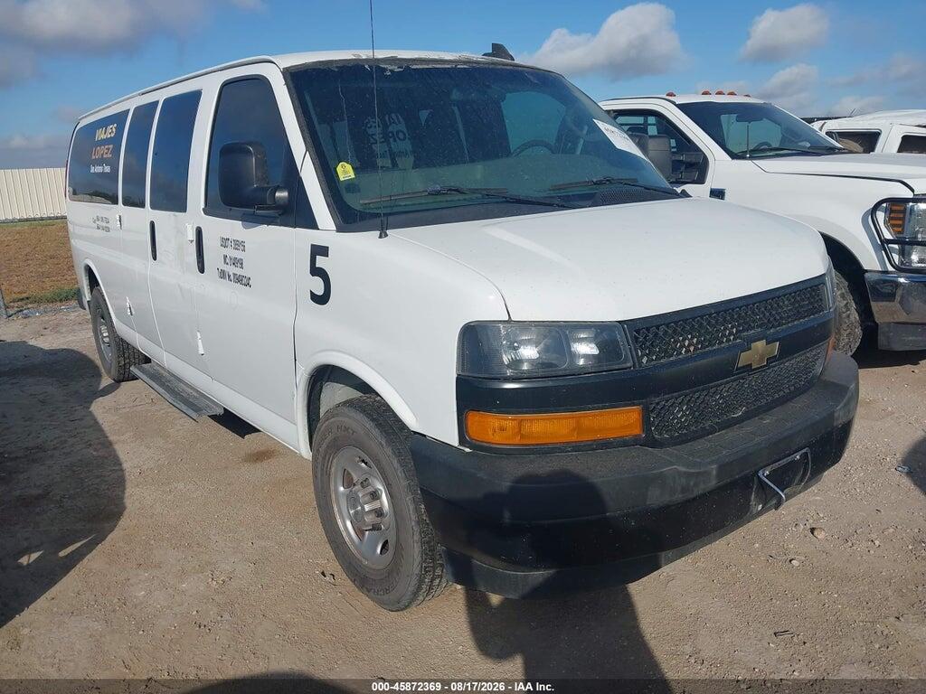 2021 CHEVROLET EXPRESS PASSENGER 1GAZGNFP9M1237101