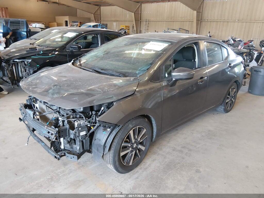 3N1CN8EV7ML885942 2021 NISSAN VERSA photo no. 2