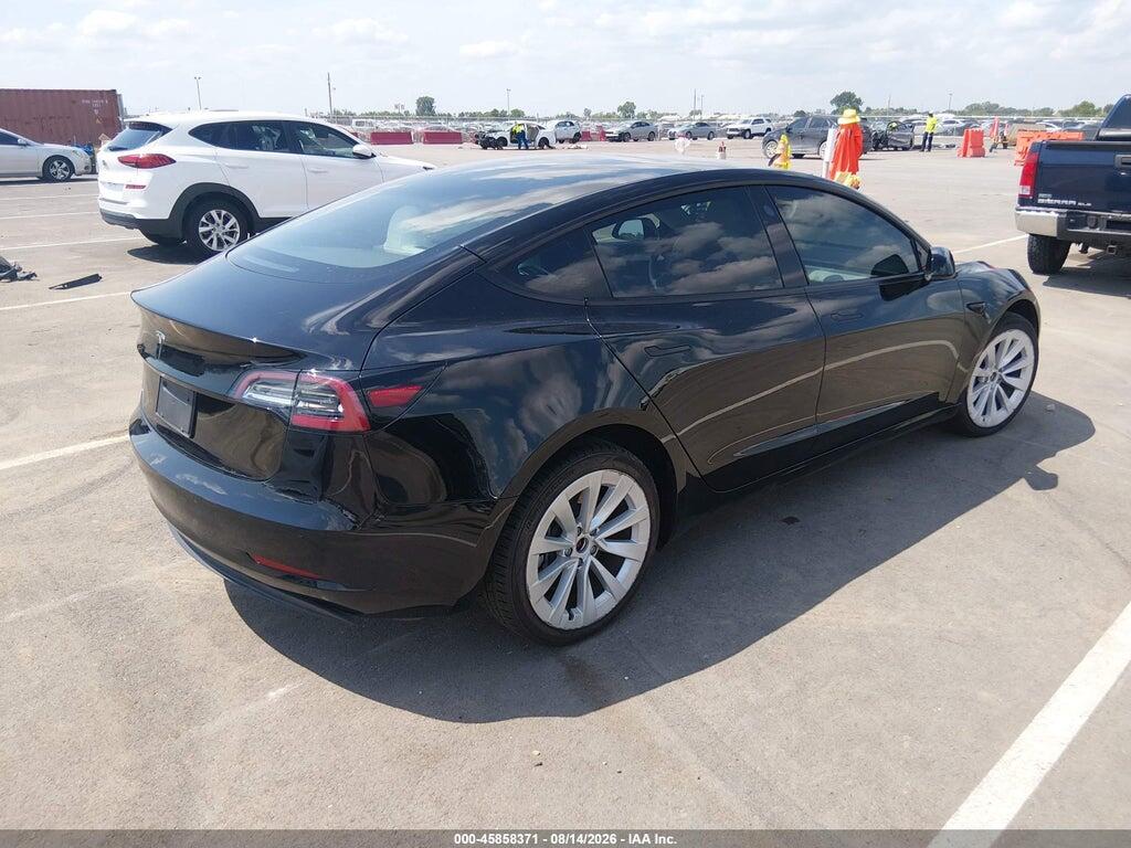 5YJ3E1EA2MF019310 2021 TESLA MODEL 3 photo no. 4